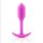 B-Vibe Snug Butt Plug 1 Fuchsia
