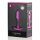 B-Vibe Snug Butt Plug 1 Fuchsia