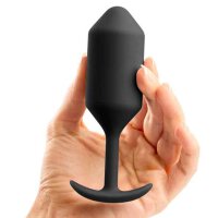 B-Vibe Snug Butt Plug 3 Black
