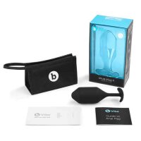 B-Vibe Snug Butt Plug 4 Black