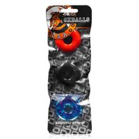 Oxballs Ringer Cockring Multi Color 3 Pack