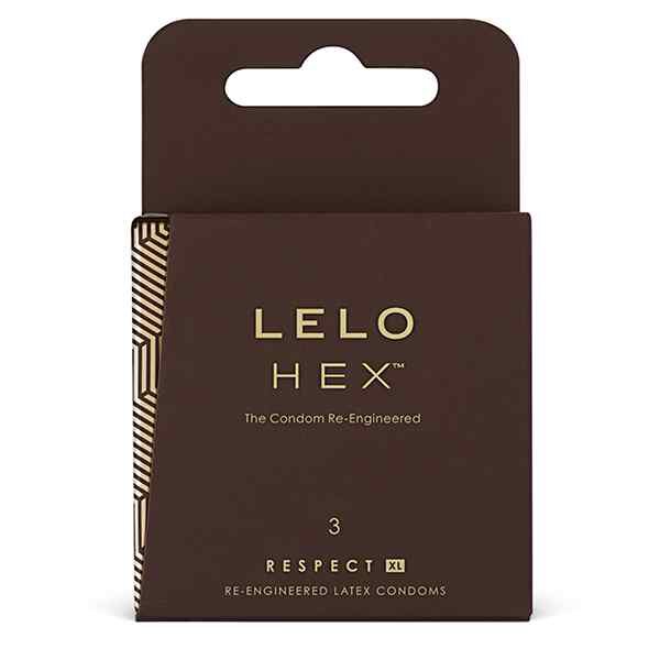 Lelo - HEX Condoms Respect XL 3 Pack