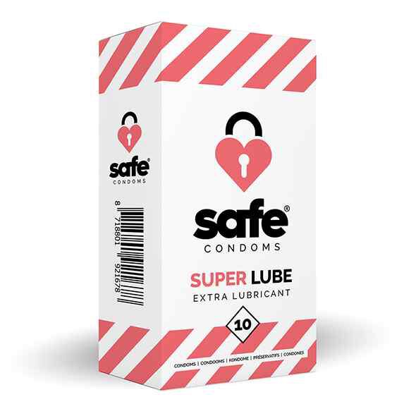 SAFE - Condoms Extra Lubricant (10 pcs)