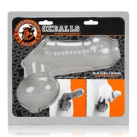 Oxballs SACKJACK Jackoff Sheath Clear Frost