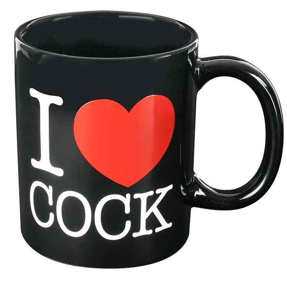 Becher I Love Cock