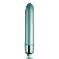 Rocks-Off - Touch of Velvet Vibrator Aqua Lily