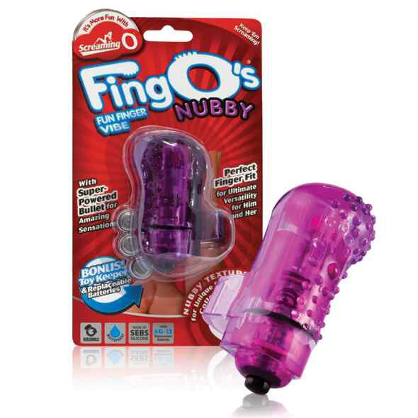 The Screaming O The FingO Nubby Purple