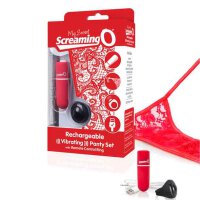 The Screaming O Charged Remote Control Panty Vibe Red