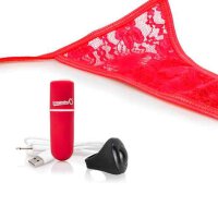 The Screaming O Charged Remote Control Panty Vibe Red