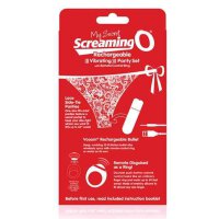 The Screaming O Charged Remote Control Panty Vibe Red