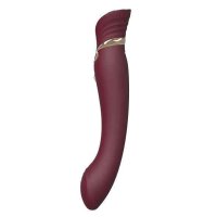 Zalo - Queen Set G-Spot Pulsewave Vibrator Wine Red