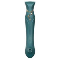 Zalo - Queen Set G-Spot Pulsewave Vibrator Jewel Green