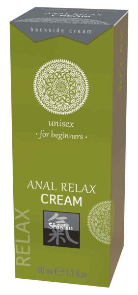 Shiatsu Anal Relax Cream 50 ml