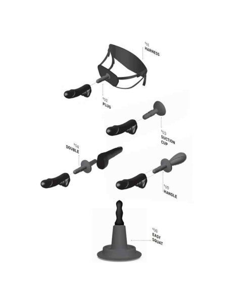 HUNG System Insert / Plug Black