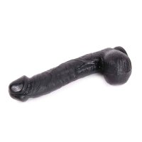 Dinoo - King-Size Cock Curved Black 31 cm
