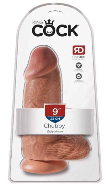 King Cock - Chubby Tan 23cm
