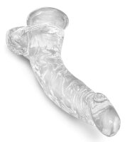 King Cock - Clear Cock with Balls 22cm