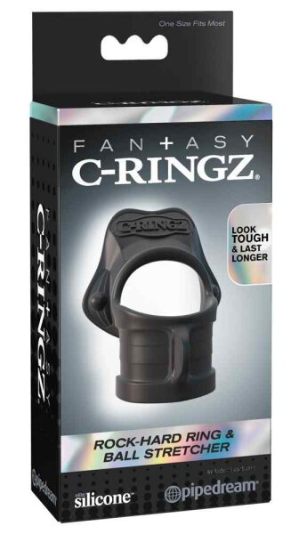 Fantasy C-Ringz Rock-Hard Ring & Ball Stretcher