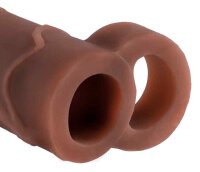 Fantasy X-TENSIONS Perfect 2" Extension with Ball Strap Brown