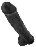 King Cock - with Balls Dark 38 cm