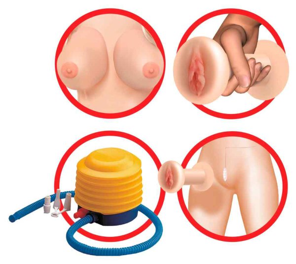 Pipedream Extreme Toyz Agent 69 Life-Size Love Doll