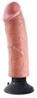 King Cock 8“ Vibrating Cock Flesh