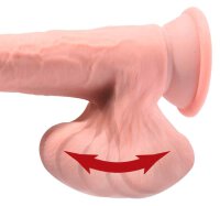 King Cock Triple Density Cock with Swinging Balls 23cm