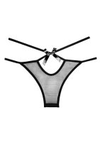 Naughty Vanilla Panty Black One Size