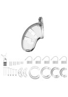 Model 01 - Chastity - 3.5" - Cock Cage - Transparent