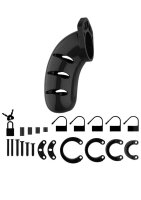 Model 03 - Chastity - 4.5" - Cock Cage - Black