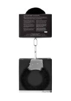 Pleasure Handcuffs Furry - Black