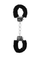 Pleasure Handcuffs Furry - Black