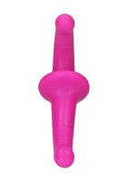 Silicone Strapless Strapon - Pink