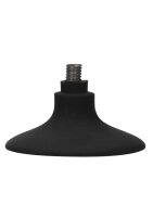 Interchangeable Butt Plug Set - Rounded Medium - Black
