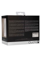 Interchangeable Butt Plug Set - Rounded Large - Black