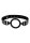 Silicone Ring Gag - With Leather Straps - Black