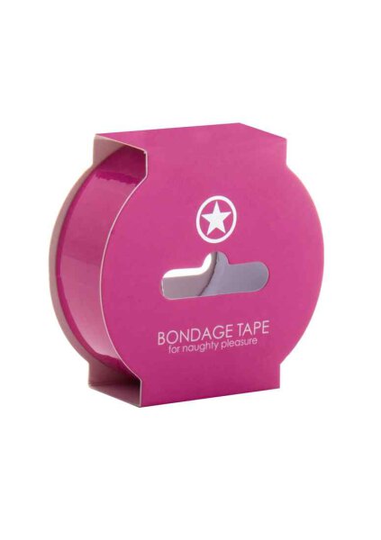 Non Sticky Bondage Tape - 17,5 Meter - Pink