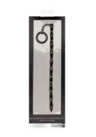 Silicone Plug & Cock Ring Set - Urethral Sounding - Black
