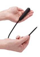 Silcone Vibrating Bullet Plug Extra Long - Urethral Sounding - B