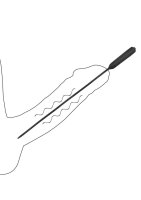 Silcone Vibrating Bullet Plug Extra Long - Urethral Sounding - B