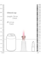 Clitoral Nipple Pump Set Medium Rose Gold