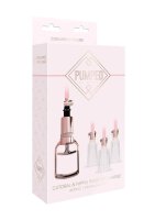 Clitoral & Nipple Pump Set Large  Rose Gold