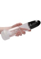 Rechargeable Automatic Cyber Pump with Sleeve  Transparent