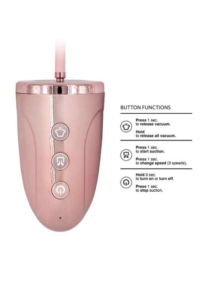 Universal Rechargable Pump Head Pink