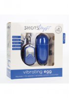 Vibrating Egg with 10 Speeds and Remote Control - Large