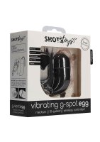 Wireless Vibrating G-Spot Egg Medium Black