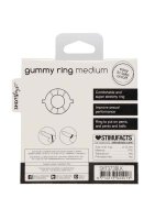 Gummy Ring Penisring Medium Black