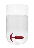 Slim Butt Plug Red 2,2 cm