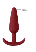 Slim Butt Plug Red 2,2 cm