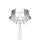 Bijoux Indiscrets Desir Metallique Collar Silver